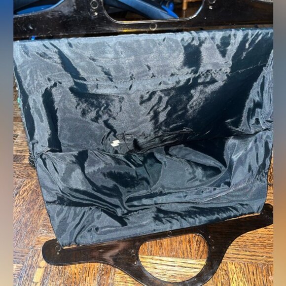 Vintage Unbranded Beaded Two Bird Clutch Purse - Picture 7 of 7